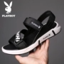 Dép Playboy dép nam thể thao mùa hè và dép nam phiên bản Hàn Quốc của xu hướng giày đi biển cho sinh viên - Sandal giày lười nam hàng hiệu
