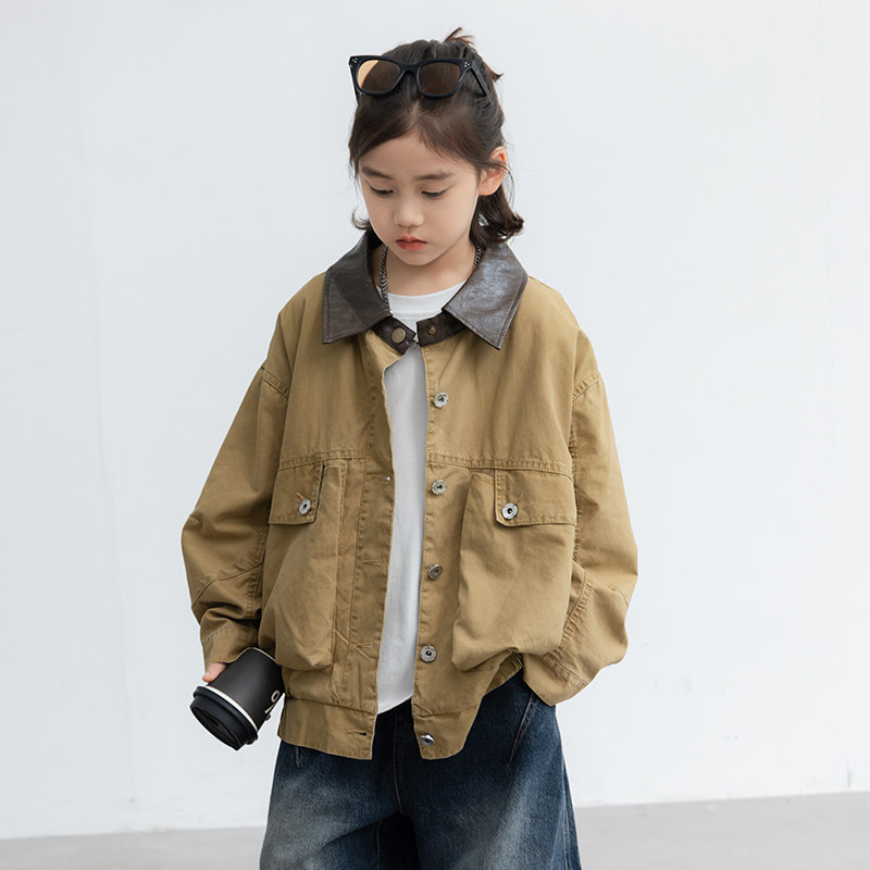 衬衫领常规棉扣子B类普通外套,童装/婴儿装/亲子装,普通外套,淘宝优惠券,粉丝福利购,淘宝优惠卷