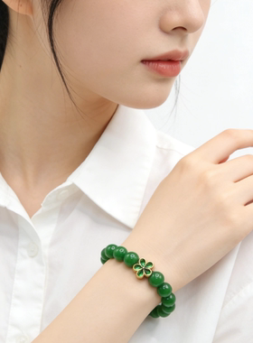 翡翠自然天然石材原创手作