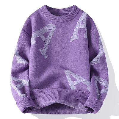 毛衣打底衫圆领针织衫