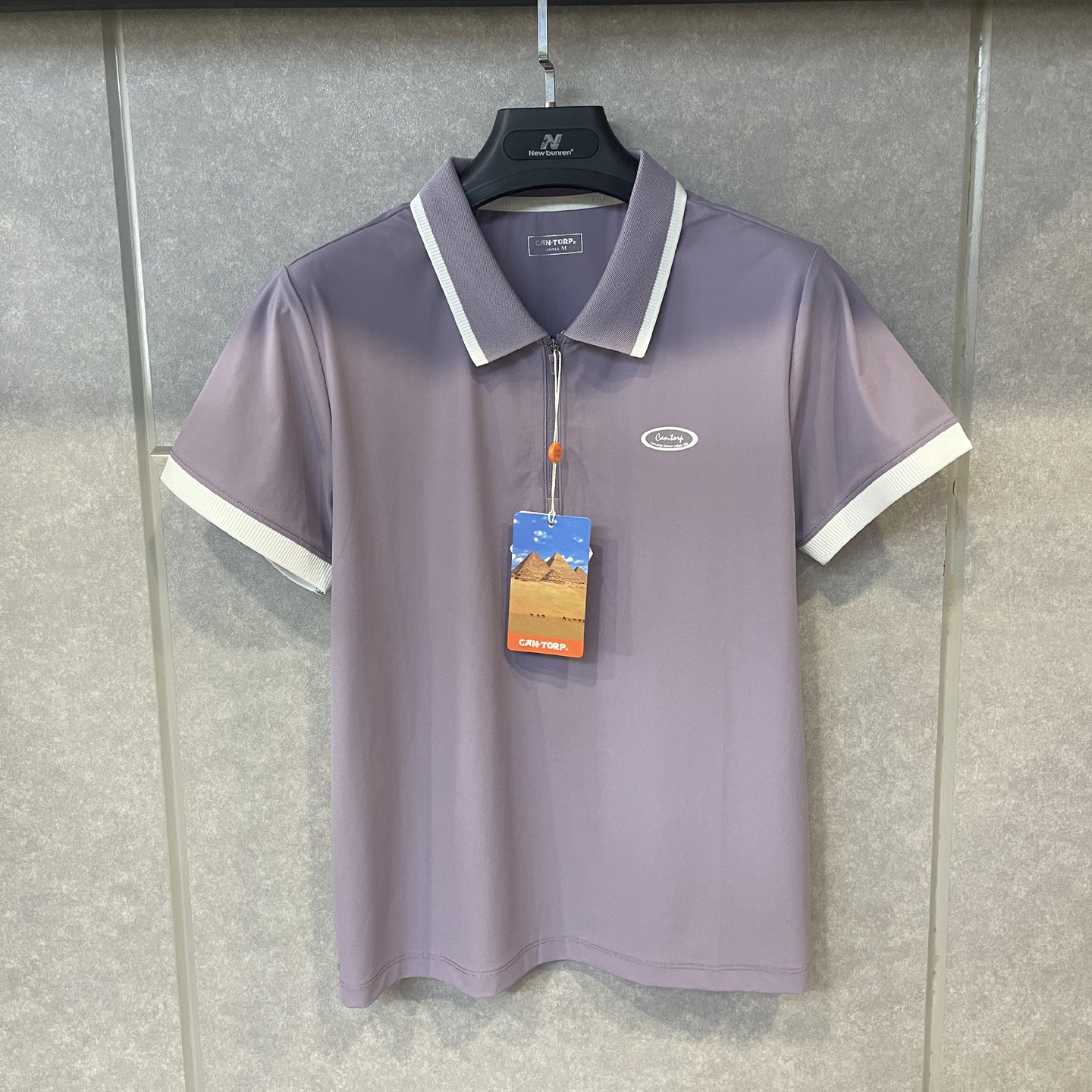 C212689928Cantorp肯拓普2026春夏正品户外女式POLO衫翻领短袖