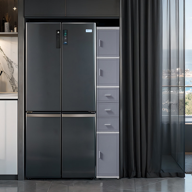 25/35CM食品级PP厨房冰箱夹缝收纳整理柜抽屉式窄缝隙置物架塑料,厨房/烹饪用具,厨房抽屉置物架,淘宝优惠券,粉丝福利购,淘宝优惠卷