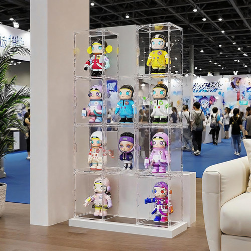 创意DIY自由组合手办展示柜加厚