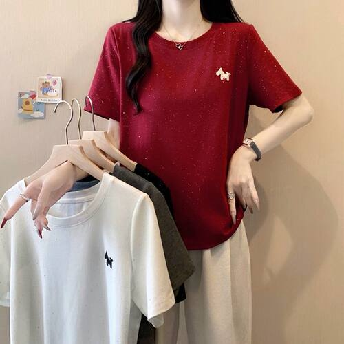【限时优惠】大码宽松满天星T恤