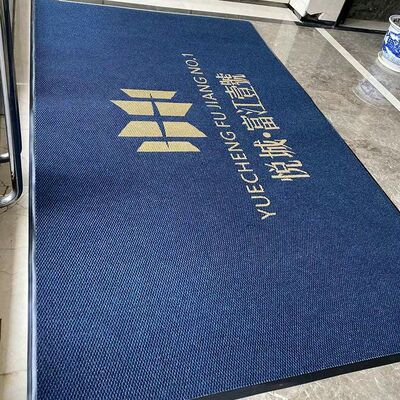 门垫菠萝纹地毯拼接工程方块地垫户外商用防滑商务防水现代简约风