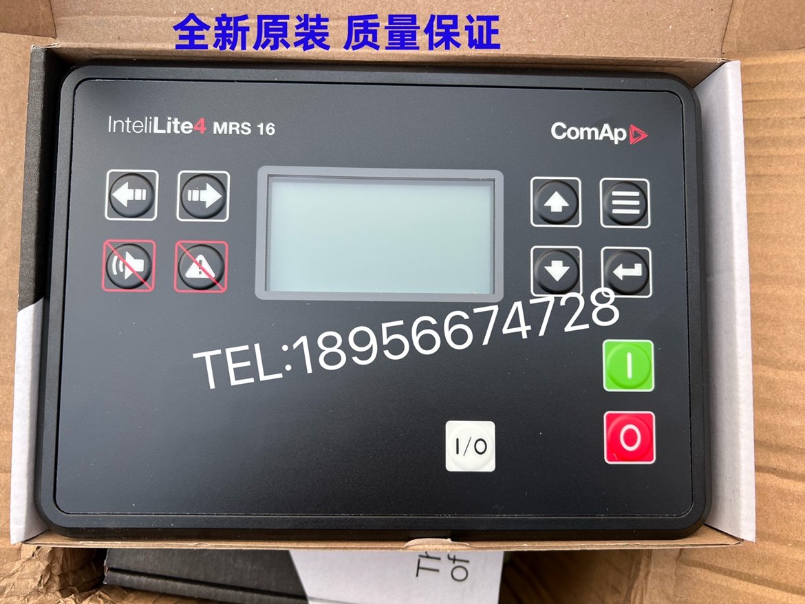 ComAP科迈LiTe4 MRS16第四代发电机控制器启动模块液晶显示屏原装