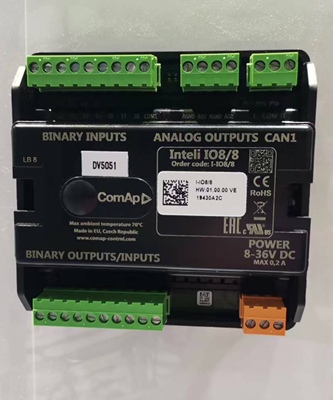 原装ComAp科迈扩展模块控制器inteli IO8/8模拟输入8-36V DV5051