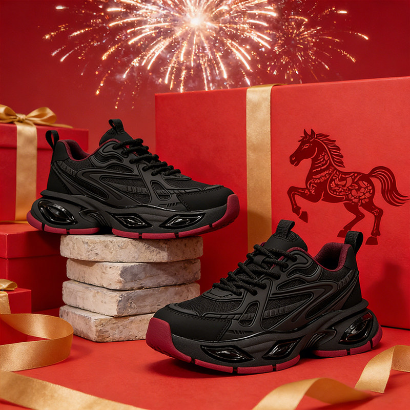 网红爆款男鞋春季网面透气休闲运动鞋ins百搭厚底增高防滑老爹鞋,流行男鞋,老爹鞋,淘宝优惠券,粉丝福利购,淘宝优惠卷