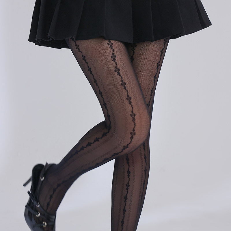 甜美洛丽塔百搭连裤袜蕾丝提花芭蕾风黑丝袜女薄款打底袜防勾丝,女士内衣/男士内衣/家居服,连裤袜/打底袜,淘宝优惠券,粉丝福利购,淘宝优惠卷