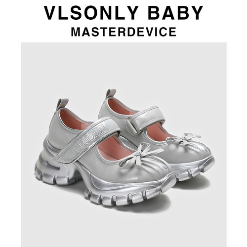 赵昭仪同款2025年春季新款蝶梦系列芭蕾舞厚底增高松糕玛丽珍女鞋