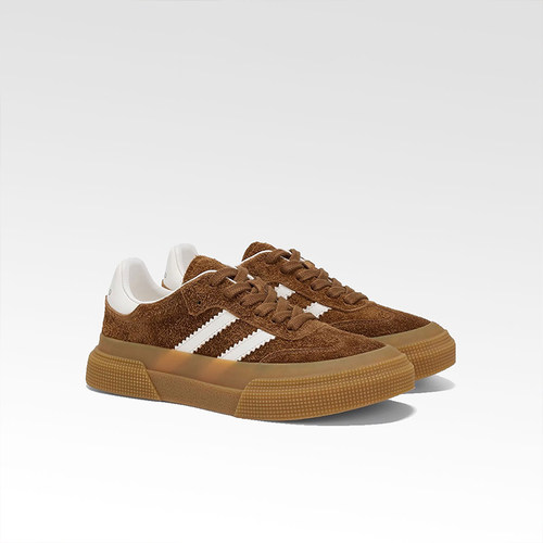 2025春季新款复古厚底真皮