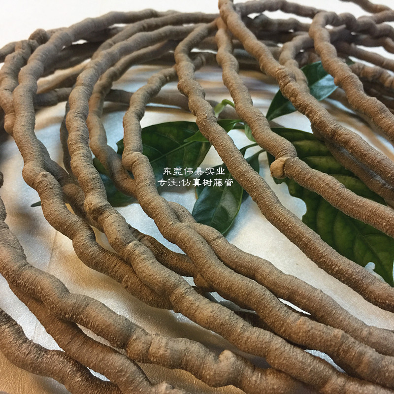 阻燃PVC仿真树藤绿植随缠绕造型