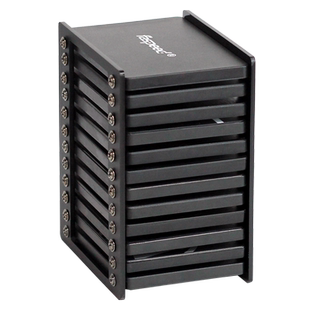 龙佑2.5寸SSD硬盘支架多硬盘位扩展堆叠托架硬盘阵列盒拓展硬盘笼