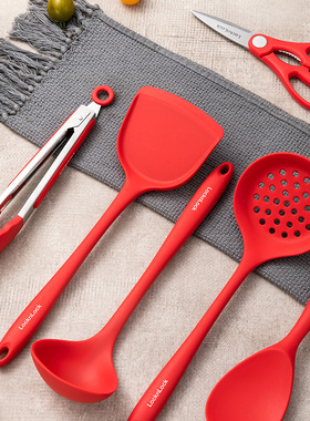 乐扣乐扣 Silicone系列鸿悦炊具六件套CKT459S02 可团购