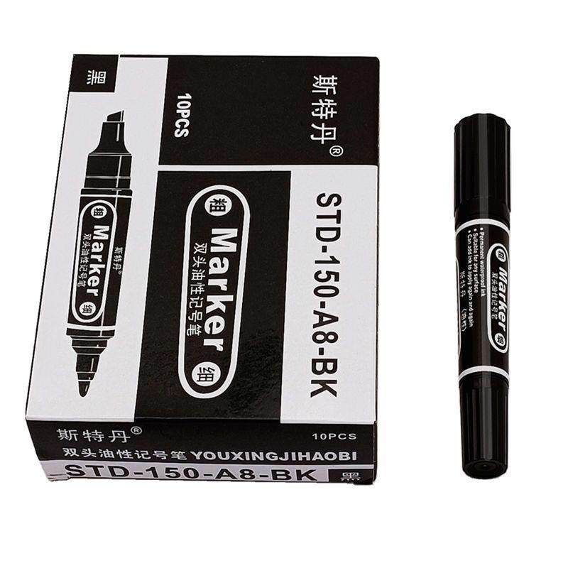 大双头油性记号笔可加墨防水不掉色红蓝黑色标价广告物流箱大粗笔,五金/工具,墨斗,淘宝优惠券,粉丝福利购,淘宝优惠卷