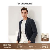 外套男休闲肌理小西服 柏品羊毛轻结构西装 意大利进口TOLLEGNO