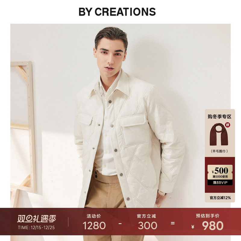 柏品高填充白鸭绒羽绒服