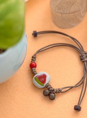 男女陶瓷编织甜美手链