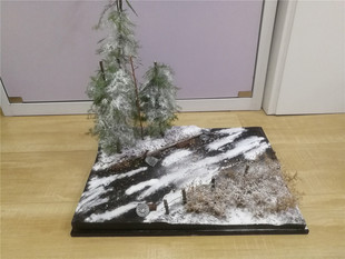 模型地台1比35二战1比72现代场景包邮代工展台阿登森林