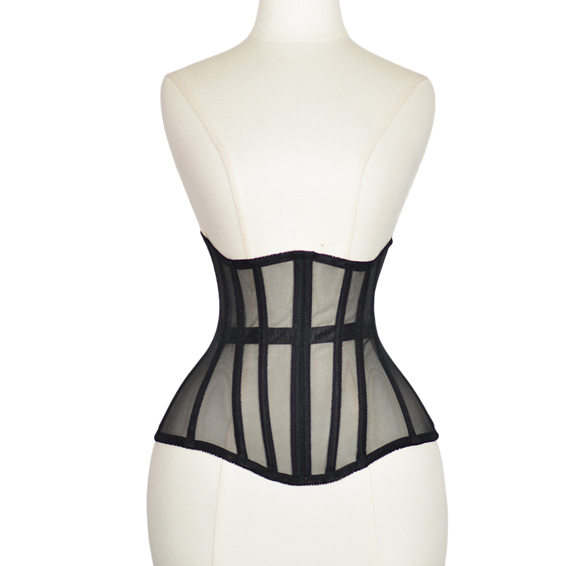 复古风塑形显瘦钢骨腰封夏季薄款