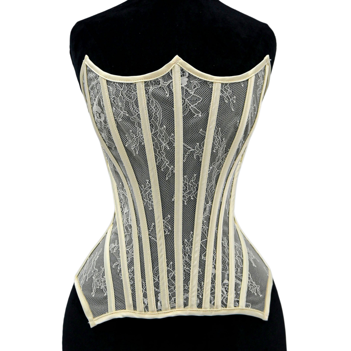 束身衣法式复古网眼蕾丝corset