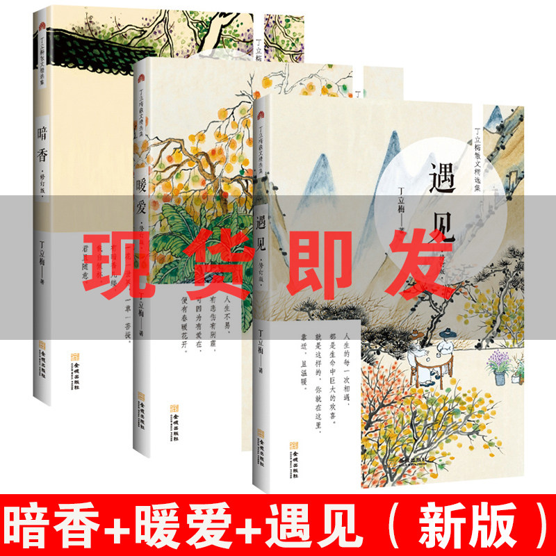 丁立梅散文集3册 暗香+暖爱+遇见 共3册 (丁立梅精品十年精选集) 文学畅销书 丁立梅的畅销书籍 杂色 金城出版社【现货即发包邮】-联手网