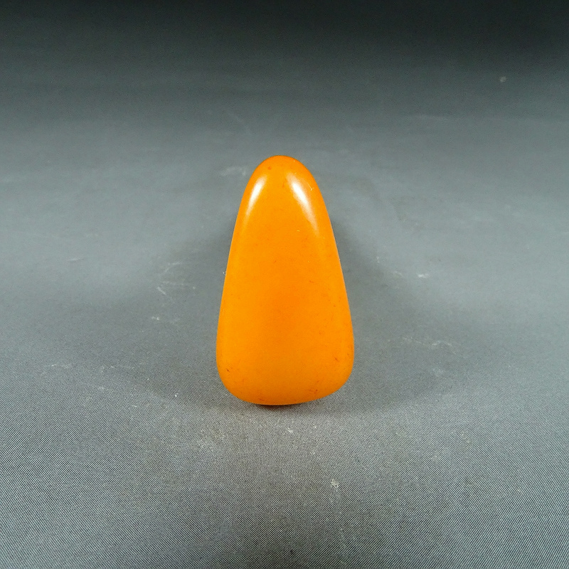 新疆和田玉籽料原石4.6克黄玉黄沁挂件手链天然随型原籽黄玉挂坠R