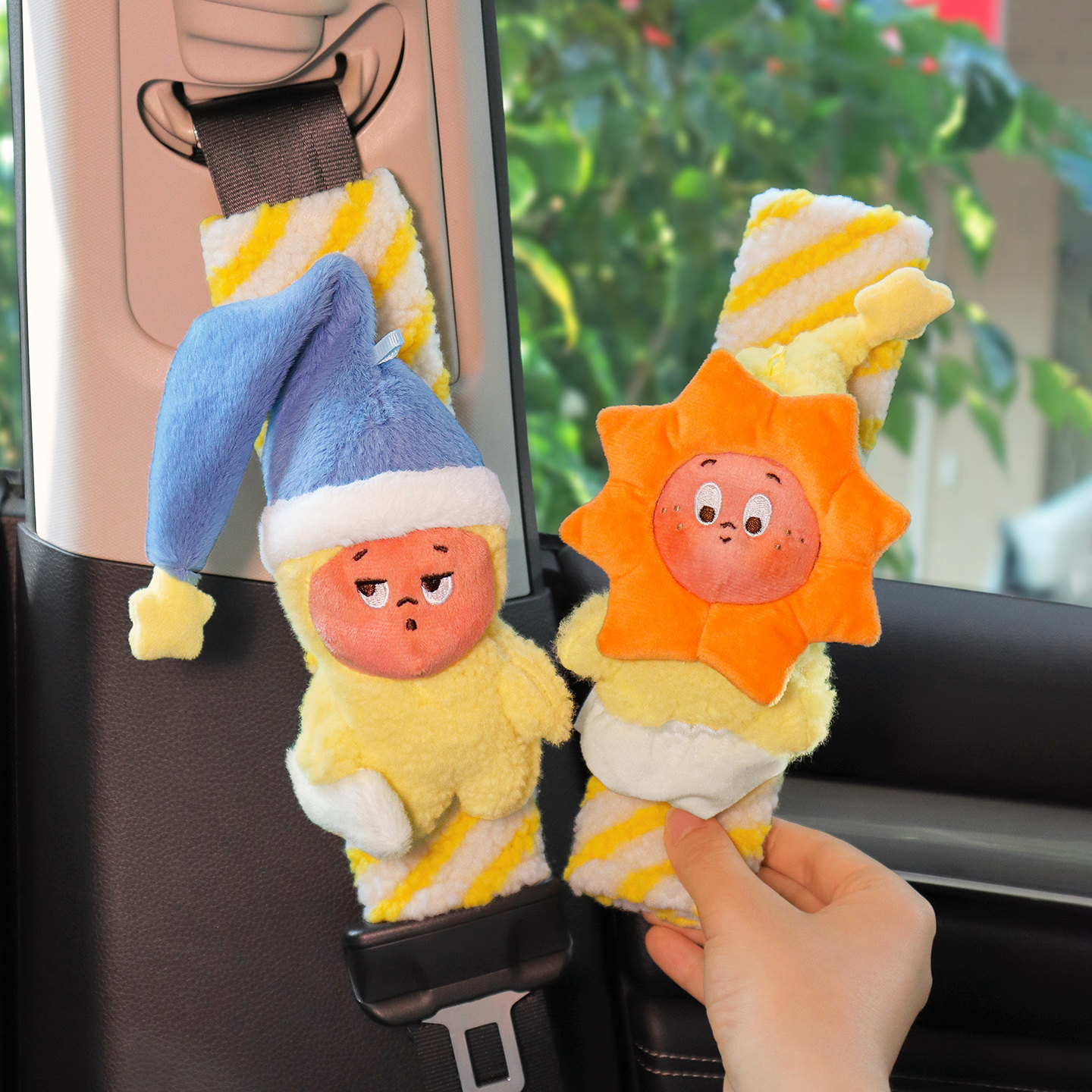 汽车安全带护肩套星星人车载内保险带装饰防磨衣服四季通用可爱女,汽车用品/电子/清洗/改装,手刹套/档把套/套饰套装,淘宝优惠券,粉丝福利购,淘宝优惠卷