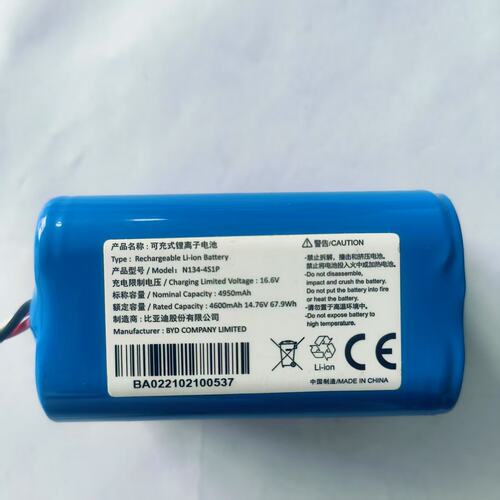 原装科沃斯扫地机器人N134-4S1P比亚迪电池14.76V 4600mAh
