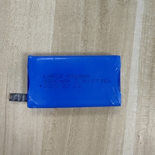 库存乐橙VD2门铃电池钜大电池LARGE型号633865电池4500mAh 3.8V