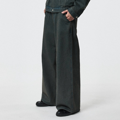 国内现货STUDIOUS TOKYO25春夏阔腿牛仔裤 拍下不退