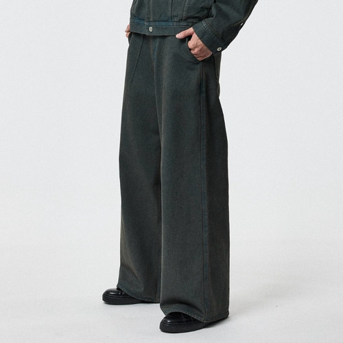 国内现货STUDIOUS TOKYO25春夏阔腿牛仔裤 拍下不退