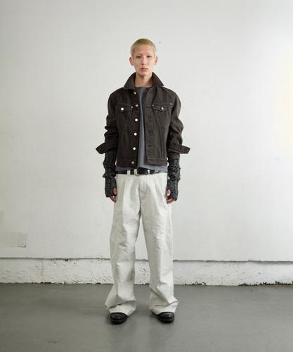 【拍下不退】国内现货NVRFRGT25秋冬立体剪裁牛仔夹克外套