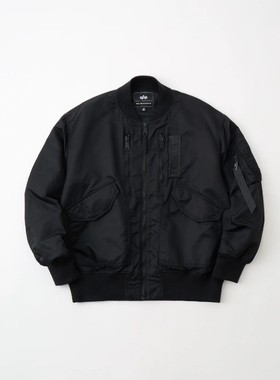 【拍下不退】国内现货White mountaineering25秋冬ALPHA飞行夹克