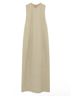 国内现货CLANE 25春夏无袖露肩连衣裙拍下不退