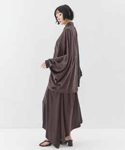 【拍下不退】国内现货Sulvam26春夏STUDIOUS限定款不对称裙子