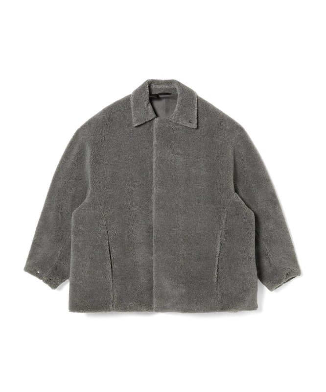 【拍下不退】国内现货N.hoolywood 25秋冬毛大衣balmacaan coat