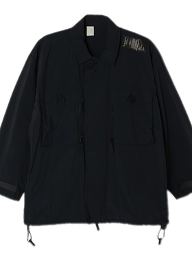 国内现货 N.hoolywood男士飞行夹克风格长袖衬衫外套 拍下不退