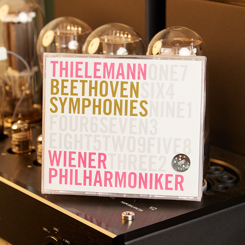 原装进口 蒂勒曼维也纳爱乐乐团 贝多芬九大交响曲全集序曲6CD碟