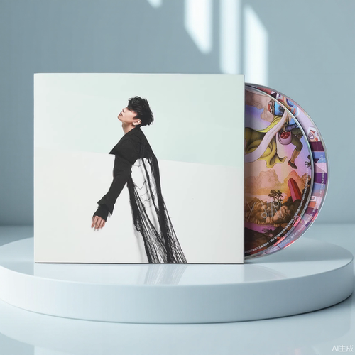 特典专辑 双写真封面 双CD唱片+彩页歌词本