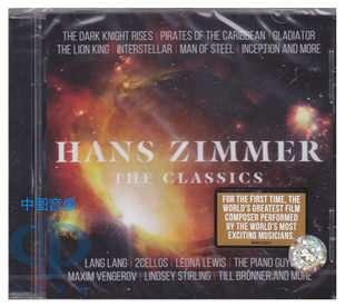 默Hans 汉斯季 Zimmer 经典 郎朗钢琴演奏CD唱片 欧版 电影配乐 进口