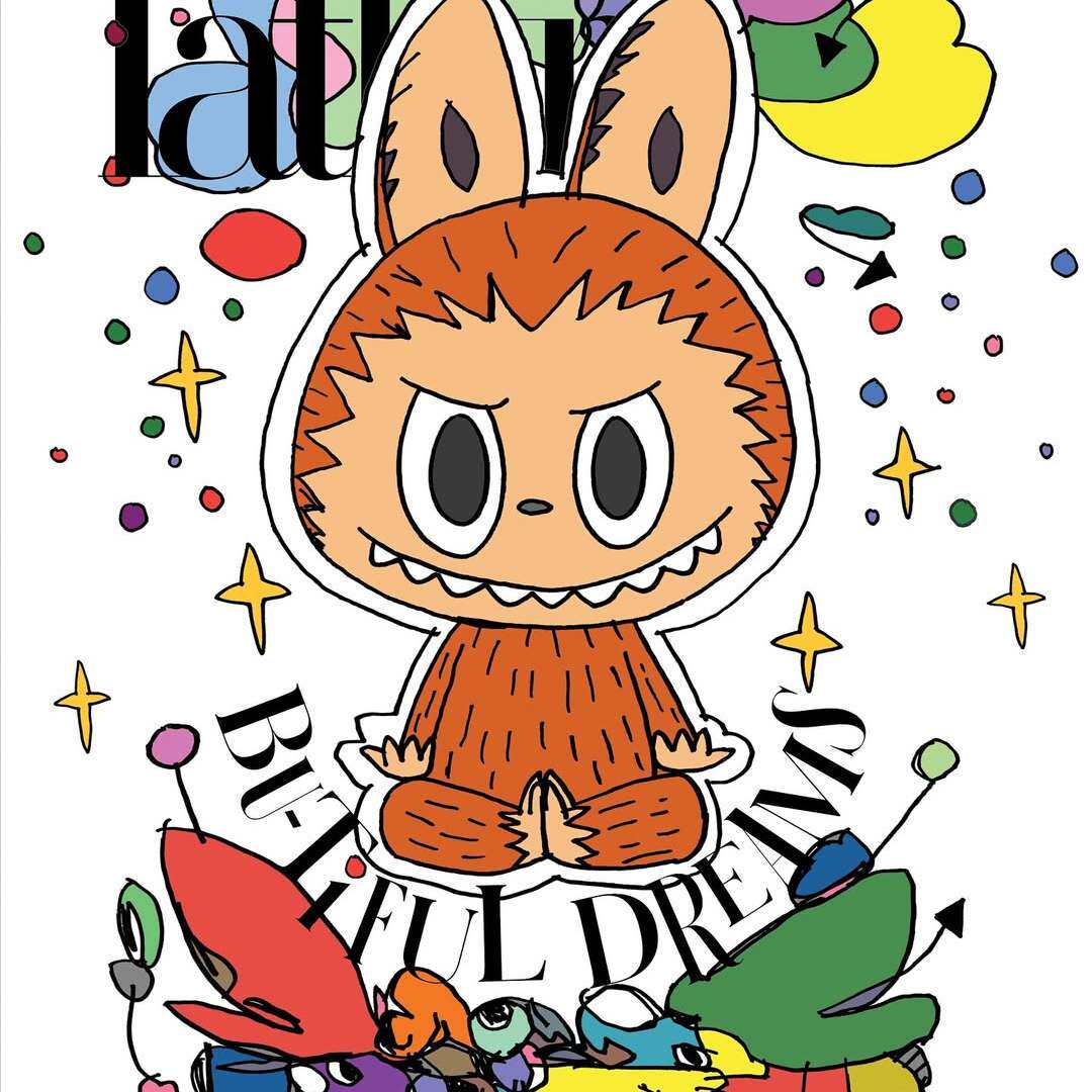 原装进口  Labubu拉布布全新封面《Tatler HK》时尚杂志 2025年7月号 港版