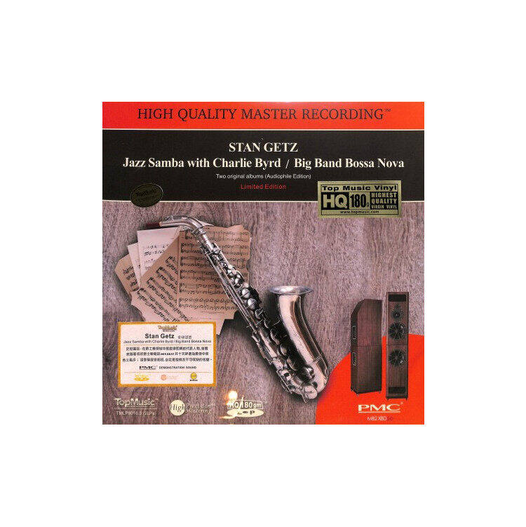 原装进口 斯坦盖茨 森巴爵士 大乐队波萨诺瓦 欧版2LP黑胶唱片碟