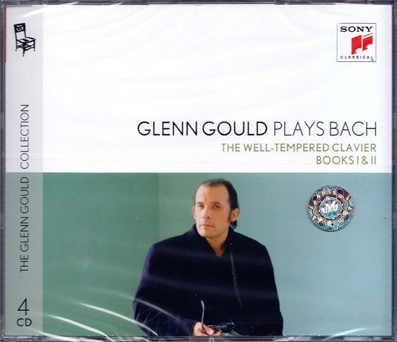 原装进口 钢琴家Glenn Gould古尔德 巴赫 十二平均律 4CD古典唱片