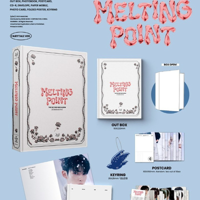 原装进口 ZEROBASEONE MELTING POINT ZB1迷你二辑 韩版CD唱片
