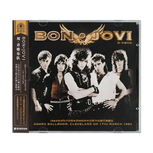 正版 邦乔维Bon Jovi 俄亥俄州克利夫兰阿戈拉舞厅演唱会 CD唱片