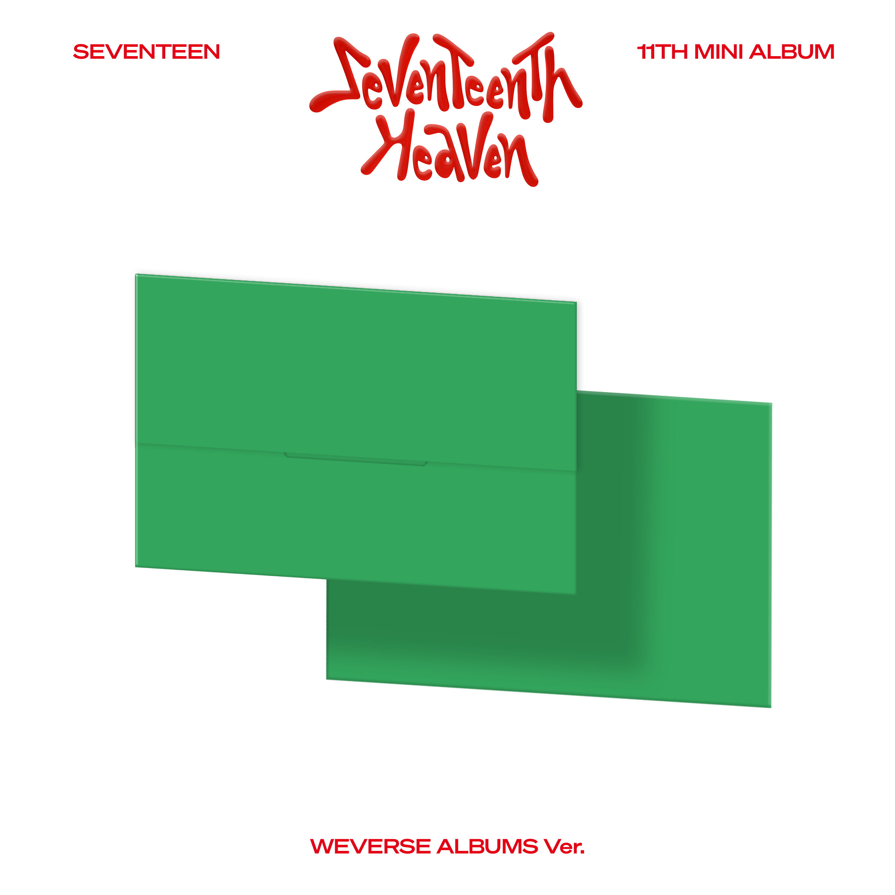 原装进口 SEVENTEEN-HEAVEN迷你十一辑 WEVERSE VER韩版CD唱片