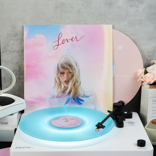 正版计销量 TaylorSwift 恋人lover 彩胶2LP