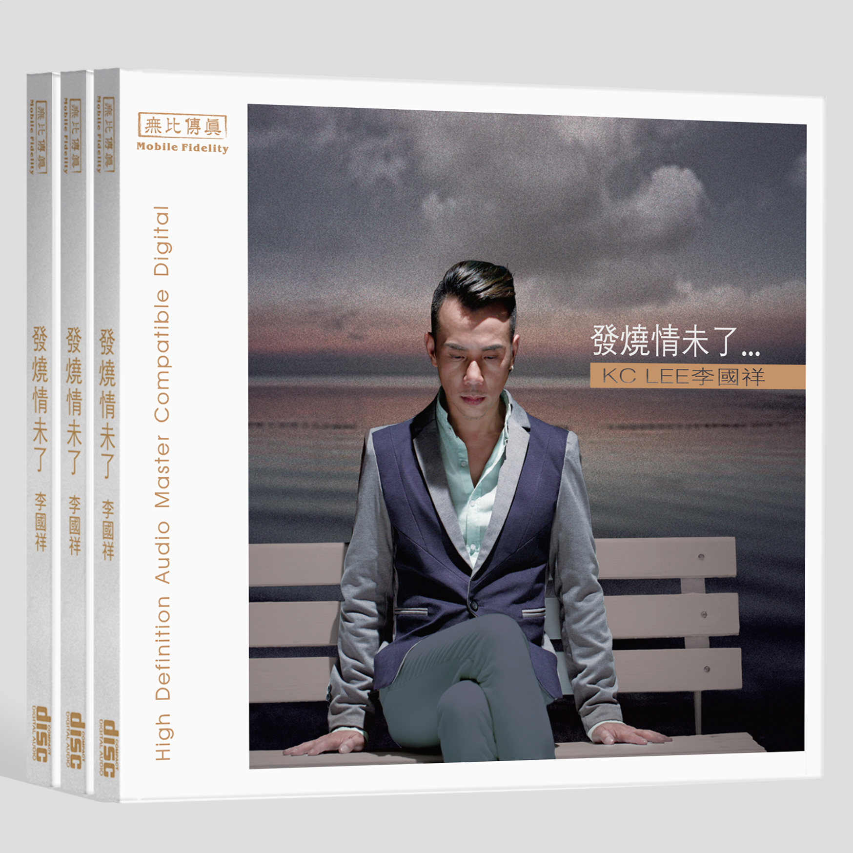 官方正版 李国祥专辑 发烧情未了 恰似你的温柔 发烧纯银CD唱片