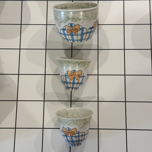 CCCat  景德镇设计师手作陶瓷釉下彩茶具杯具三件套